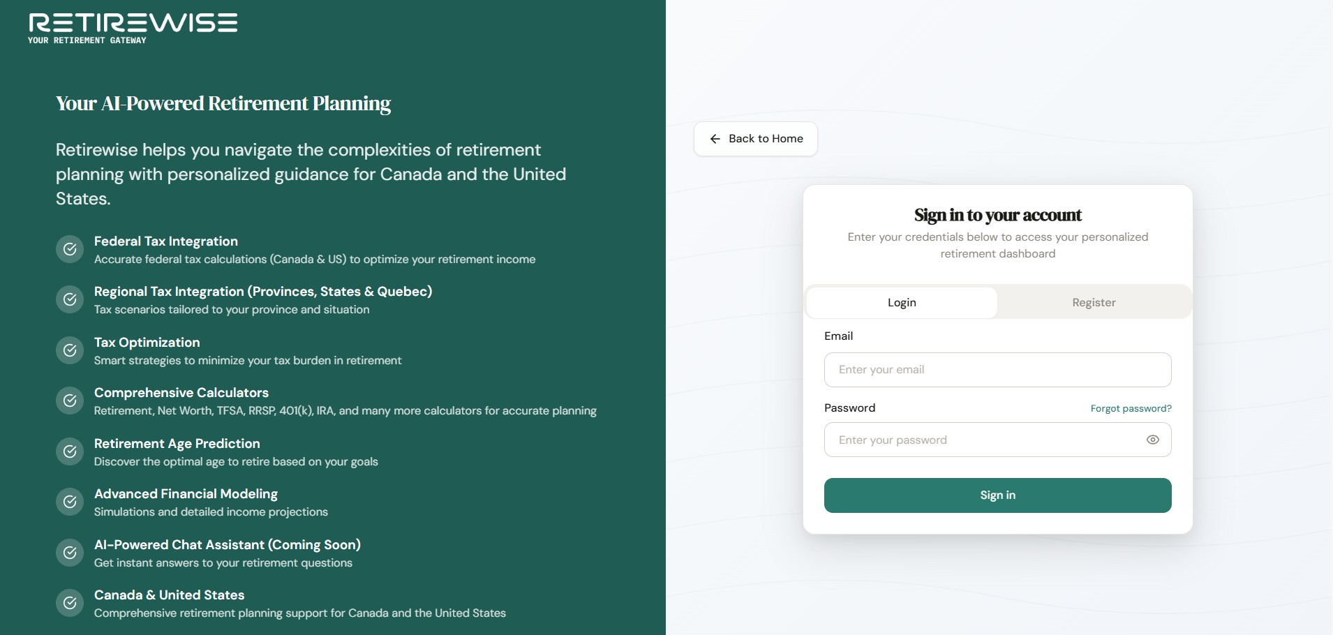 Sign Up & Onboarding